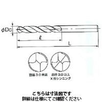 不二越 Gスタンダードドリル パック GSDP4.8 1セット(5個:1個×5パック)（直送品）