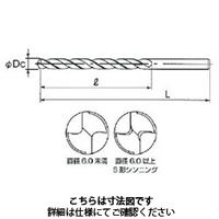 不二越 鉄工用ロングドリル パック品 LSDP6.0X200 1パック（直送品）