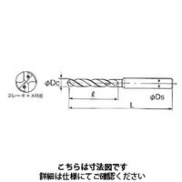 不二越(NACHI) 超硬ドリル アクアドリルＥＸ オイルホール8Ｄ