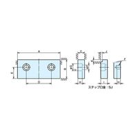 ナベヤ(NABEYA) クランプ 標準口金 LTF-150JA 1セット（2個入）（直送品）
