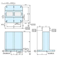 ナベヤ(NABEYA) 切削工具 ＭＣツーリングブロック TBS06S-25075 1台（直送品）