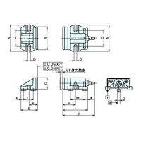 ナベヤ ツーピースバイス TP150ー6 1セット（直送品）