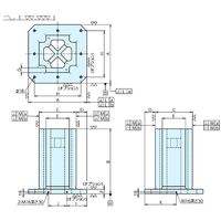 ナベヤ(NABEYA) 切削工具 ＭＣツーリングブロック TJS08-58100B 1台（直送品）