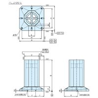 ナベヤ(NABEYA) 治具 針板 8面イケール TB8F04-15060 1台（直送品）