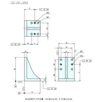 ナベヤ(NABEYA) 治具 針板 ＭＪイケールＰ型 MJ8P 1台（直送品）