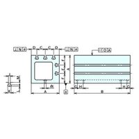 ナベヤ(NABEYA) 切削工具 Ｔスロットロングブロック TLB2510-24 1台（直送品）