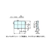 ナベヤ 箱型定盤 CP04545B 1台（直送品）