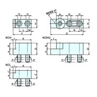 ナベヤ(NABEYA) クランピング治具 クサビクランプストッパー部 KCL16TS-22 1個（直送品）