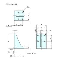 ナベヤ(NABEYA) 治具 針板 ＭＪイケールＨ型 MJ4H 1台（直送品）