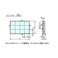 ナベヤ 箱型定盤 CP12024B 1台（直送品）
