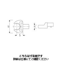 スタビレー トルクレンチ用ヘッド(スパナ) 731/40ー36 1個（直送品）