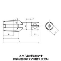 イシハシ精工 管用タップ テーパーネジSKS PT 3/4ー14 SKSPT3/4-14 1本