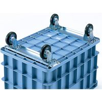 積水テクノ成型 セキスイコンテナ Sー200 キャスター付き ブルー CSP200B 1台