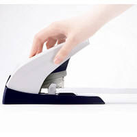 マックス 中型フラットホッチキス バイモ80 HD-11UFL/W 白 HD90497 1台（わけあり品）