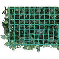 タカショー 人工観葉植物 壁面アレンジ ポトス ネット付 50×50cm（直送品）