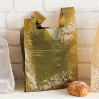 ヘッズ　レジ袋 アンティークグリーンレジバッグ Lサイズ AQG-L-K 1箱（100枚入×20袋）　（直送品）