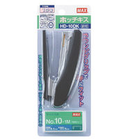 マックス ホッチキス ブリスタパック HDー10DK 黒 HD-10DKNブラック 1個