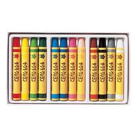 サクラクレパス クレヨン太巻 12色セット　1パック　LY12R
