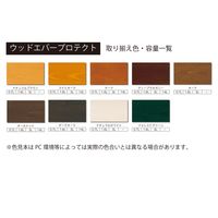 アトムサポート 水性ウッドエバープロテクト 1.6L チーク 4971544089225 1缶（直送品）