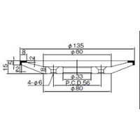 岡崎精工 ダイヤモンドホイール 万研くん BB0310B180 1個（直送品）