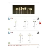 日本精密機械工作 異形状軸付フェルトバフ F7392 1パック(5個)（直送品）