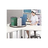 アズワン カルテ回転式テスタンド卓上丸型 φ740×400mm R-700N 1個(1脚) 0-3446-11（直送品）