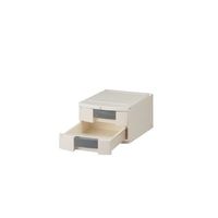 アズワン トレイBOX(鍵付) A4用グレー 290×360×205mm 404H 1個 0-5347-11（直送品）