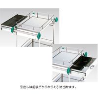 アズワン とっても静かな回診車(引出付) 600(790)×450×900mm TSA-600 1台 0-1619-11（直送品）