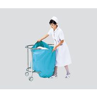 アズワン ワンタッチ開閉型ランドリーカート ステンレス HDS 1台 0-2216-01（直送品）