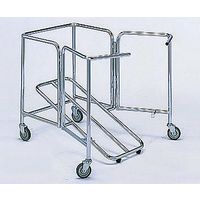 アズワン 分離型リネン車 ステンレス 109(ステンレス(SUS304)) 1台 0-4149-01（直送品）