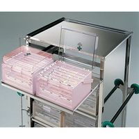 アズワン 与薬車(2週間管理タイプ) 615×500×1402mm CDM-20SK 1台 0-6142-01（直送品）