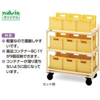 アズワン 補液ワゴン 850×410×900mm 0-474-01 1台（直送品）