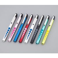 アイワマックコーポレーション 白色LEDアルカプッシュライト φ12×137mm ワインレッド 0-9521-14 1セット(3本)（直送品）