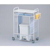 西村製作所 小型処置車 ピンク 700×345×980mm NFS-1ピンク 1台 8-8852-02（直送品）