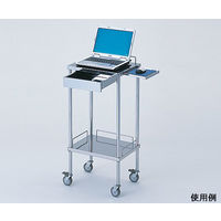 アズワン パソコンカート 440×340×920mm PCK-1 1台 8-8873-01（直送品）