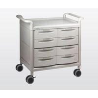 アズワン モバイルストアーカート 浅型8個 MS24D 1個 7-1087-03（直送品）