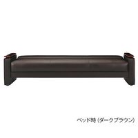 アイコ ソファーベッド ブラック 7-1206-01 1個（直送品）