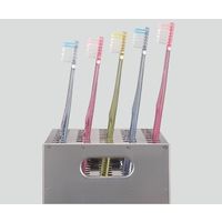 ウルシヤマ金属工業 歯ブラシスタンド（SUS430） ナンバー付き 1個 8-6532-01（直送品）