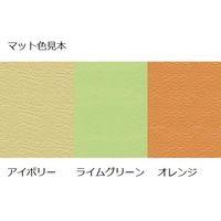 アズワン 電動診察台 幅70×長さ180×高さ45~81cm マット・アイボリー 脚・ブラウン AE70-IB 1個 8-6633-02（直送品）