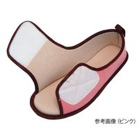 ニッポンスリッパ ルームシューズ(RACCO(ラッコ)ハグ) 25~26 チェック/グリーン 310074 1セット(2足)（直送品）