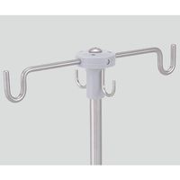 新井製作所 低重心イルリガートル台(ワイド5脚) 2本架 U型 NT662G-5A 1個 8-7102-13（直送品）