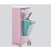 アズワン カラフルミニカート(ダストボックス付) ピンク 703×554×955 CMCD-P 1個 8-8506-01（直送品）