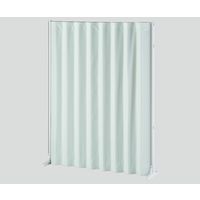 アズワン 抗菌アコーディオンスクリーン 直線 パステルグリーン 1500×1650 8-9922-01 1個（直送品）