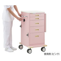 アズワン 救急カート(ハンドロック) ブルー HT-Z1B 1個 8-9985-02（直送品）