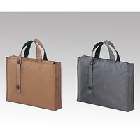 LIHIT LAB. 2wayキャリングバッグ (35mm/茶) A-7650-9 1セット(2個) 8-3230-03（直送品）