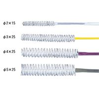 名優 フレキシブルブラシ (315/φ2×15mm) 41-31502-S-3 1袋(3本) 8-3136-11（直送品）