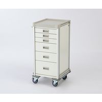 アズワン 麻酔カート(LUXE) 引出し6段(浅3・中2・深1) NC3706 1台 8-4812-02（直送品）