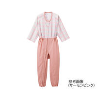 東京エンゼル本社 前開き介護寝巻き (フルオープン型/ロック機能付) グリーン/S 8-4345-01 1枚（直送品）