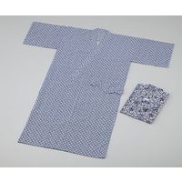 大和工場 ご遺体用ガーゼ寝巻き 男性L 676153 1枚 8-9607-02（直送品）