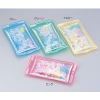 アズワン クリスタルカラーピロー (雪だるまM/ブルー) 8-8621-02 1セット(2個)（直送品）